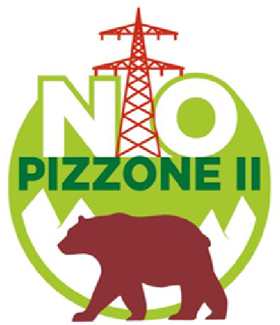 Il logo del Coordinamento No Pizzone II